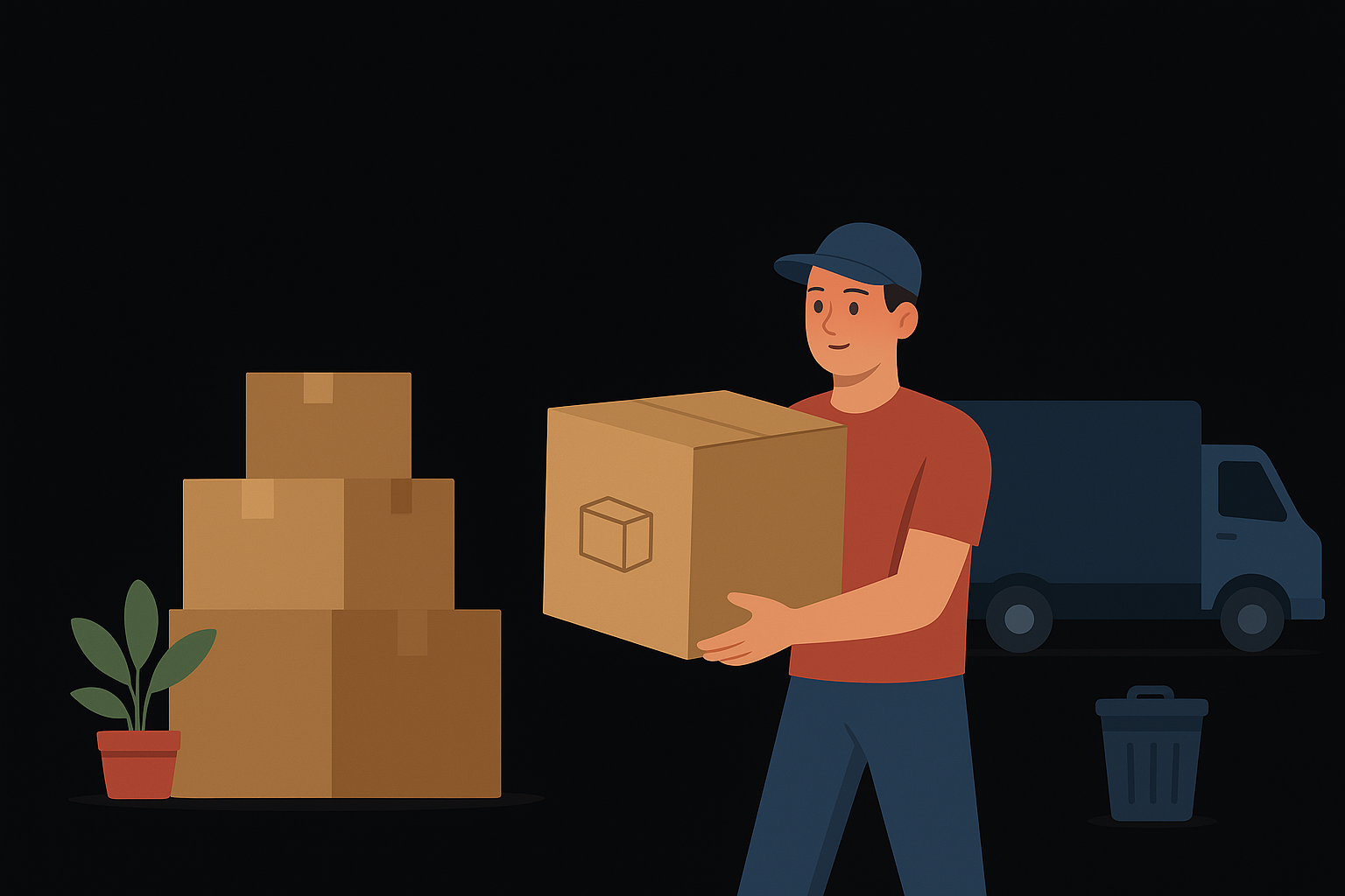 Pomoc przy przeprowadzkach