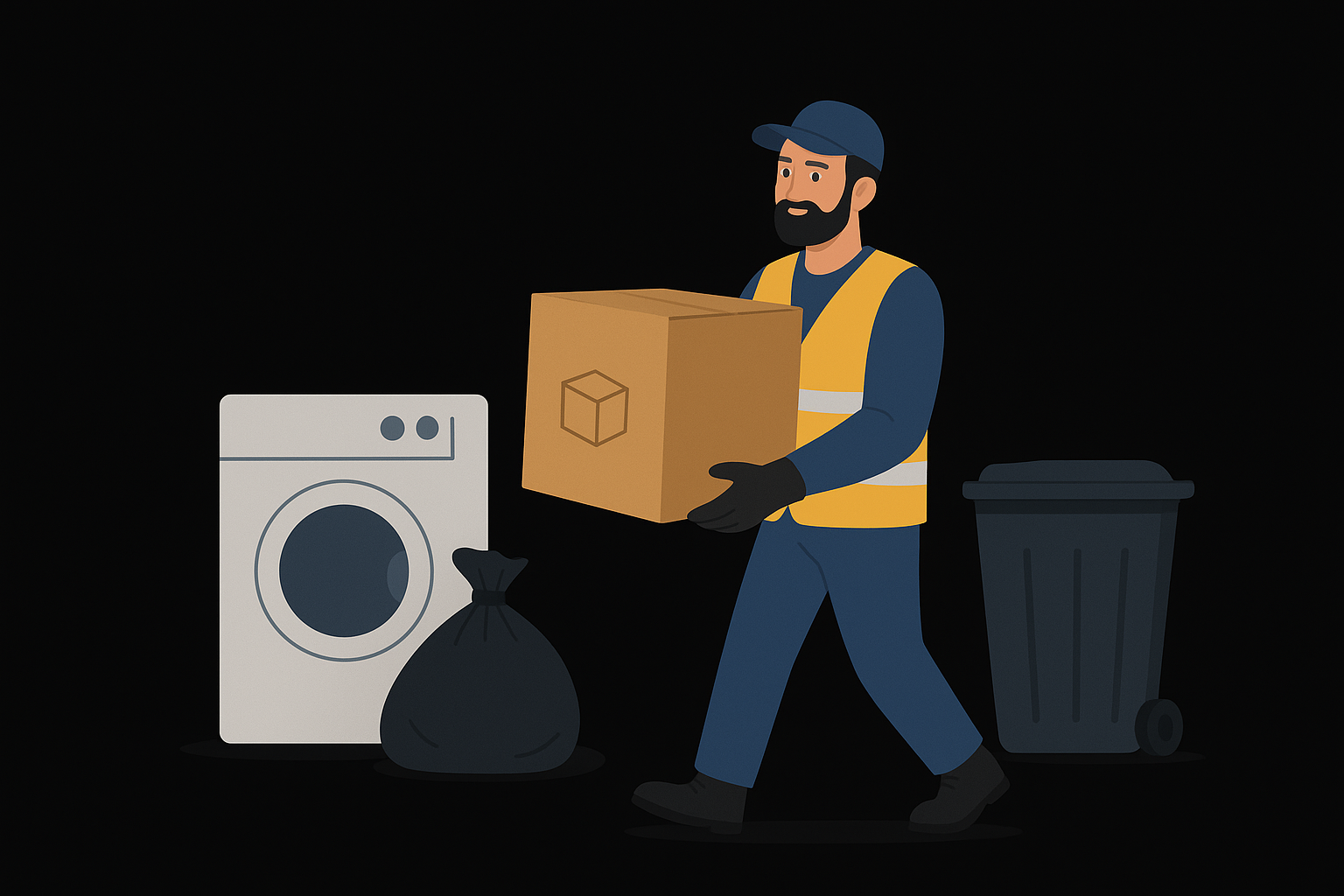 Wywożenie mebli i gabarytów